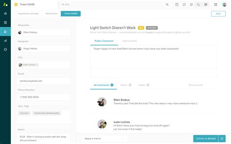 Customer Care Portal (Ticketing System) .